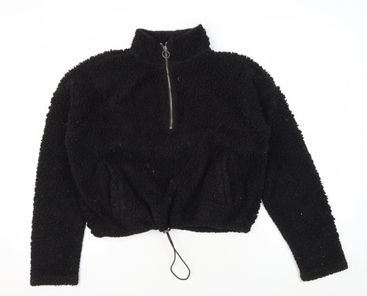 Noisy May Women's Black Pullover Sweatshirt L