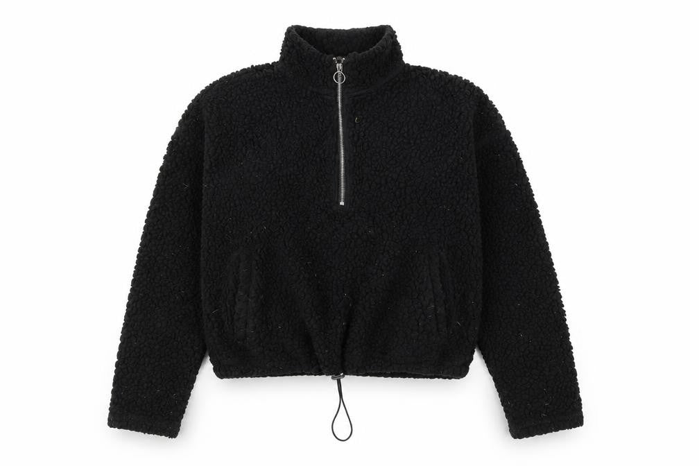 Noisy May Women's Black Pullover Sweatshirt L