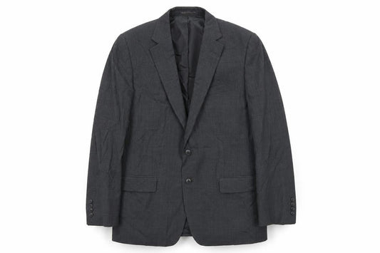 Jaeger Men's Grey Wool Blazer Jacket 42S Regular Fit