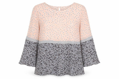 Warehouse Women's Multicoloured Floral Blouse UK 8