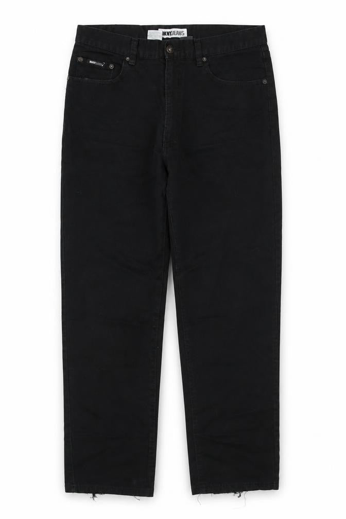 DKNY Men's Black Jeans Size 32 Cotton Denim