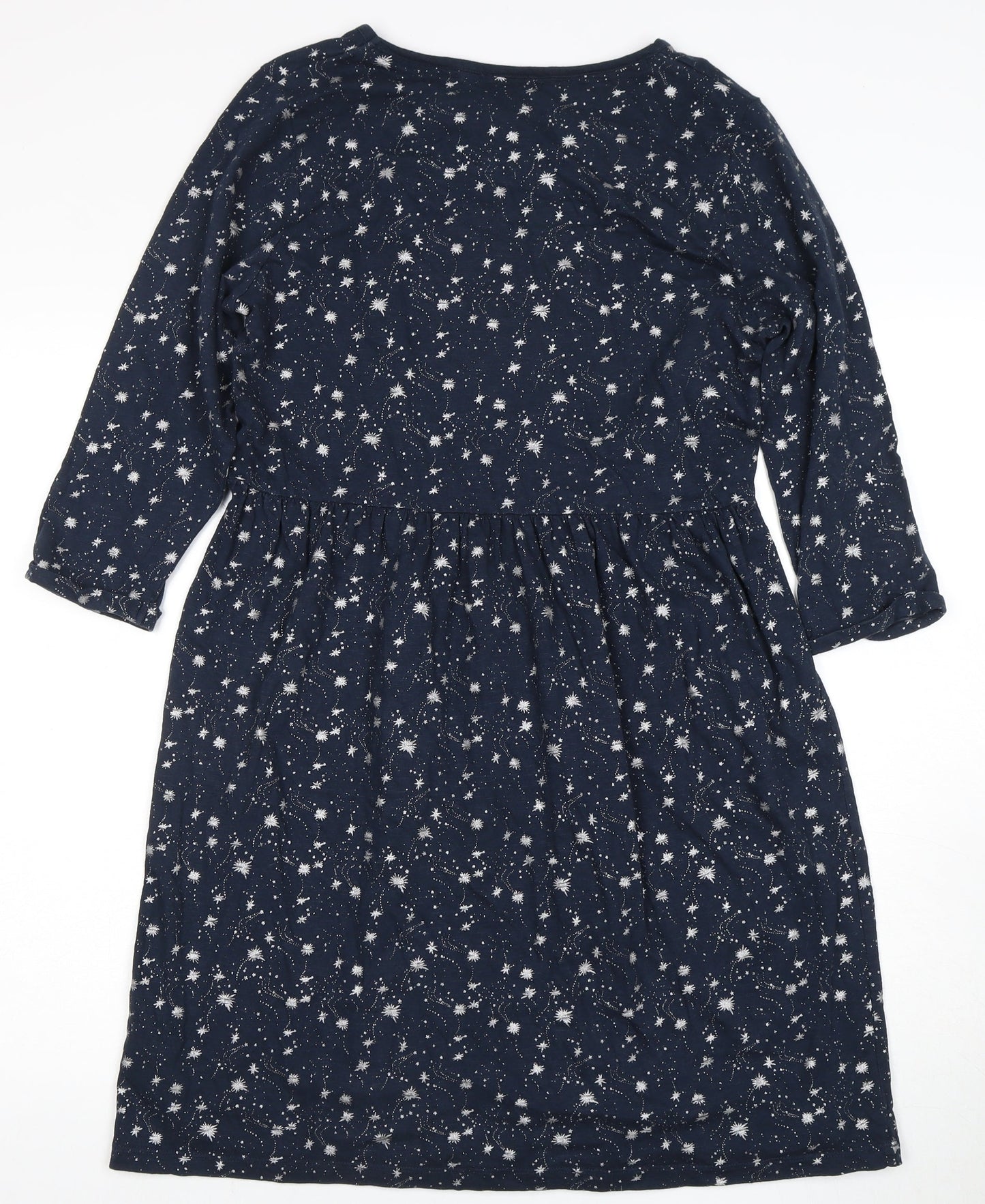 Weird Fish Women's Blue Dress Size 12