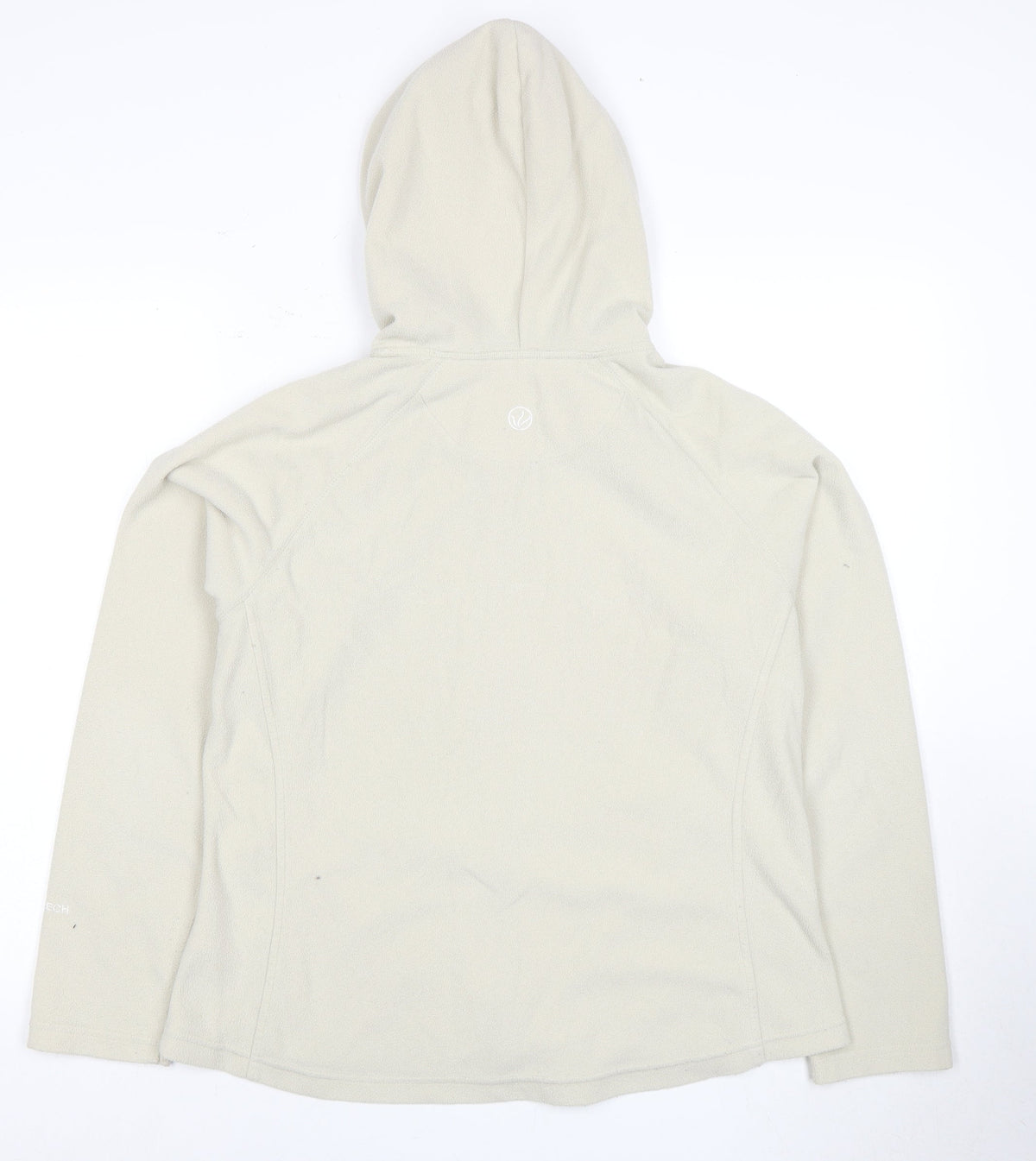 Peter Storm Women's Beige Full Zip Hooded Jacket Size 16