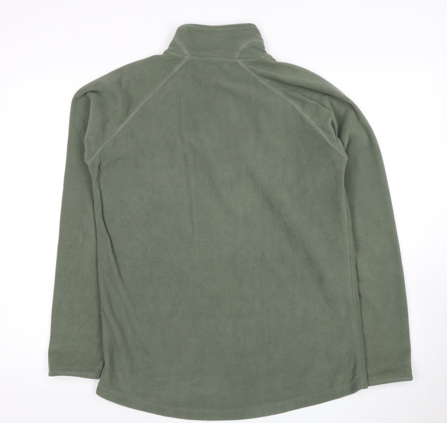 Peter Storm Men's Green 1/4 Zip Fleece Sweatshirt S