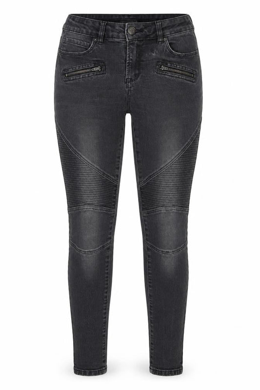 Hush Women's Black Skinny Jeans, Size S, Stylish and Slim