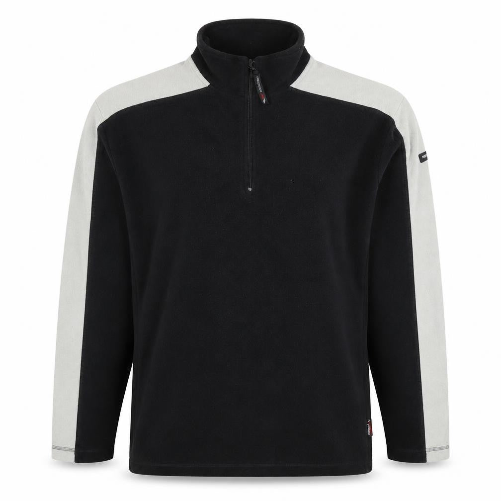 Trespass Men's Black Fleece Sweatshirt L Zip