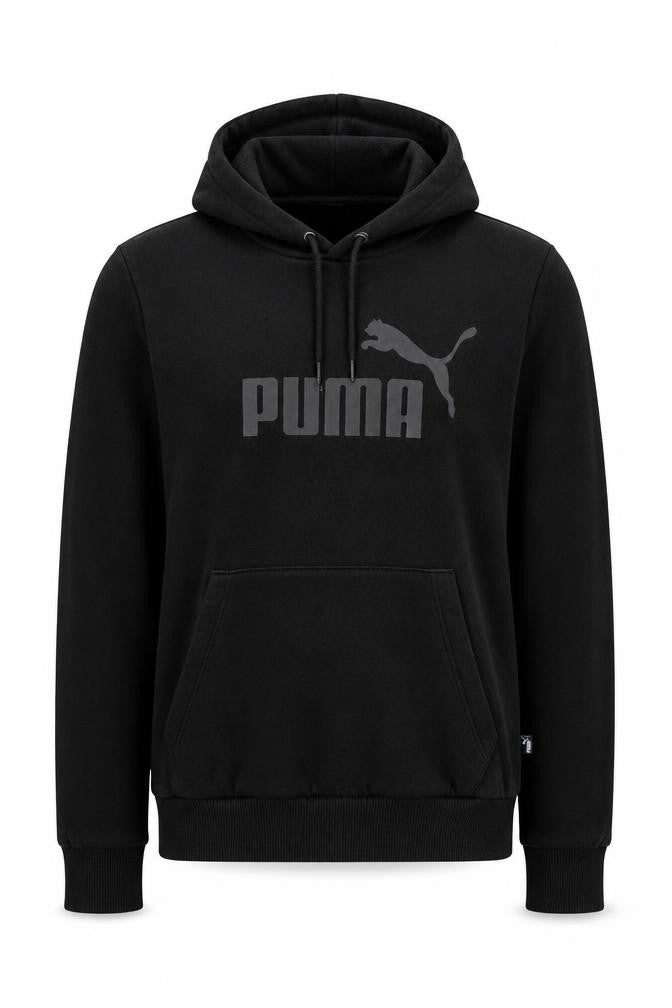 Puma Men's Black Pullover Hoodie - M