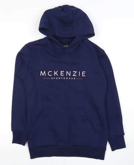 McKenzie Girls Blue Pullover Hoodie 12-13 Years