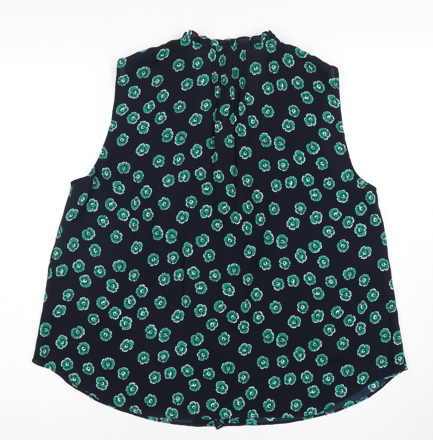 Whistles Women’s Floral Blouse, UK 14, Sleeveless