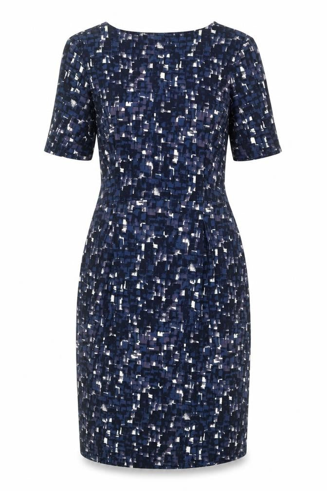 Jigsaw Women's Multicoloured L Midi Sheath Dress