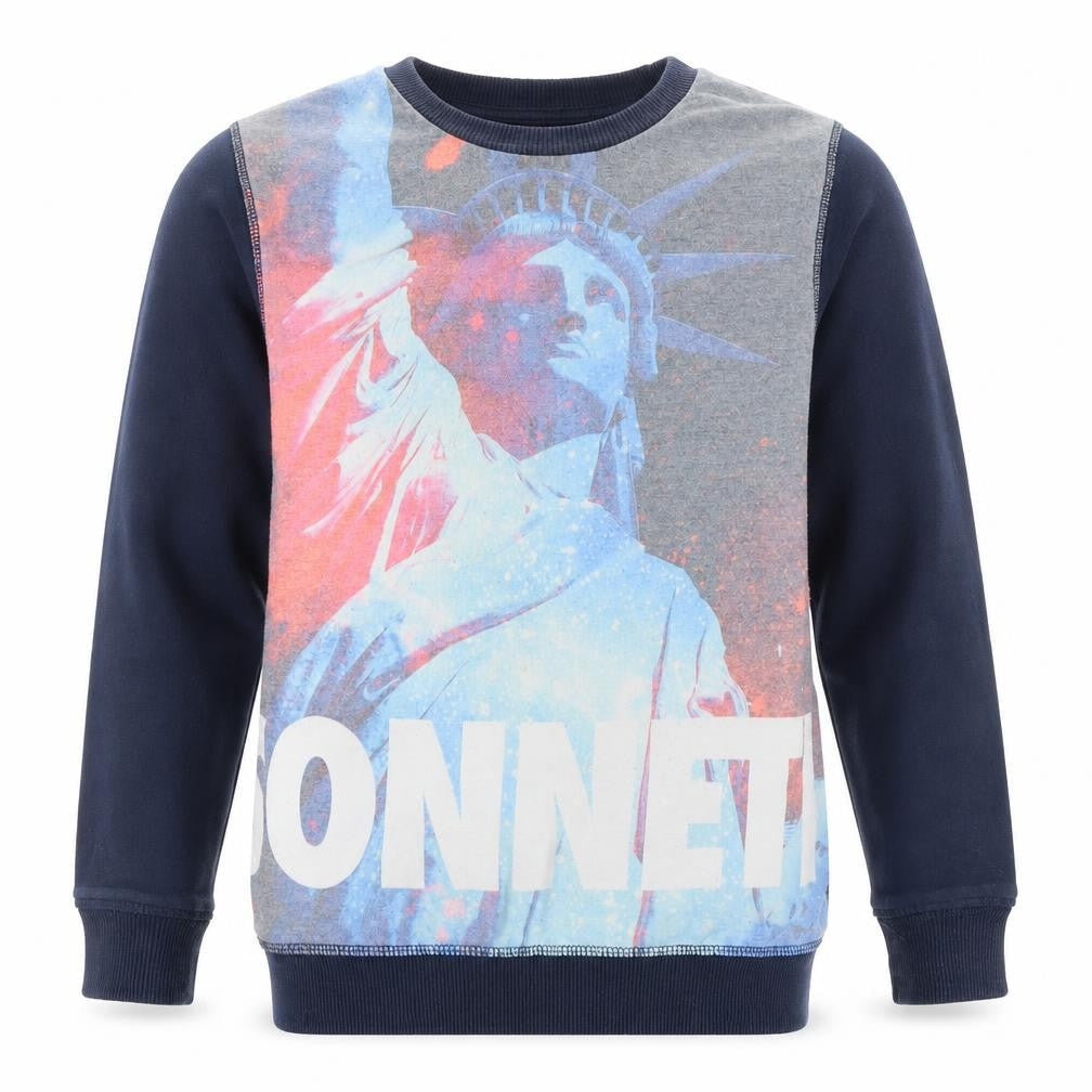 Sonneti Boys Blue Graphic Pullover Sweatshirt 10-12 Years