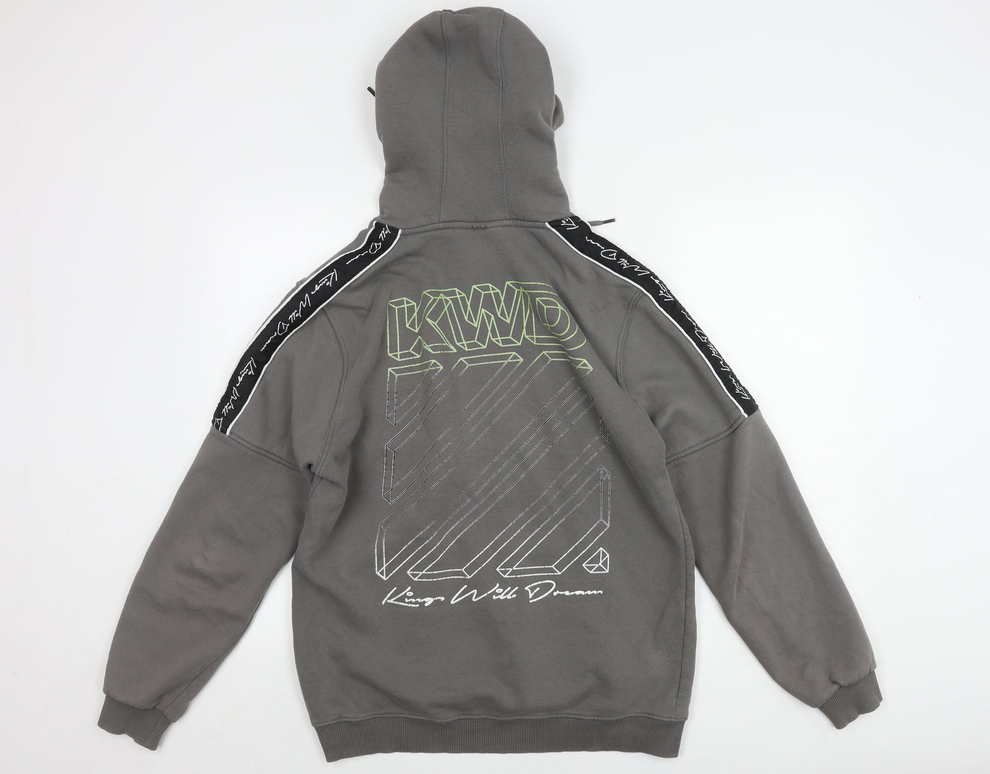 Kings Will Dream Men's Grey Logo Pullover Hoodie L