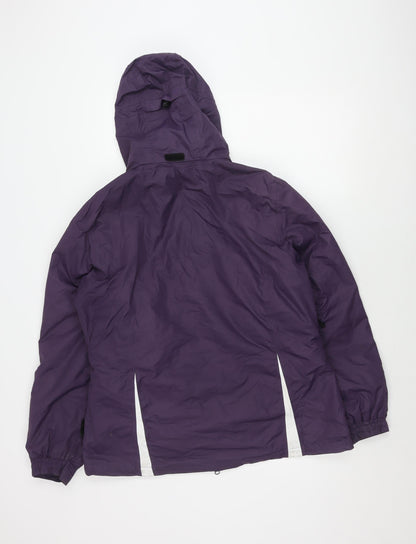 Crane Women's Purple Mid-Length Jacket L