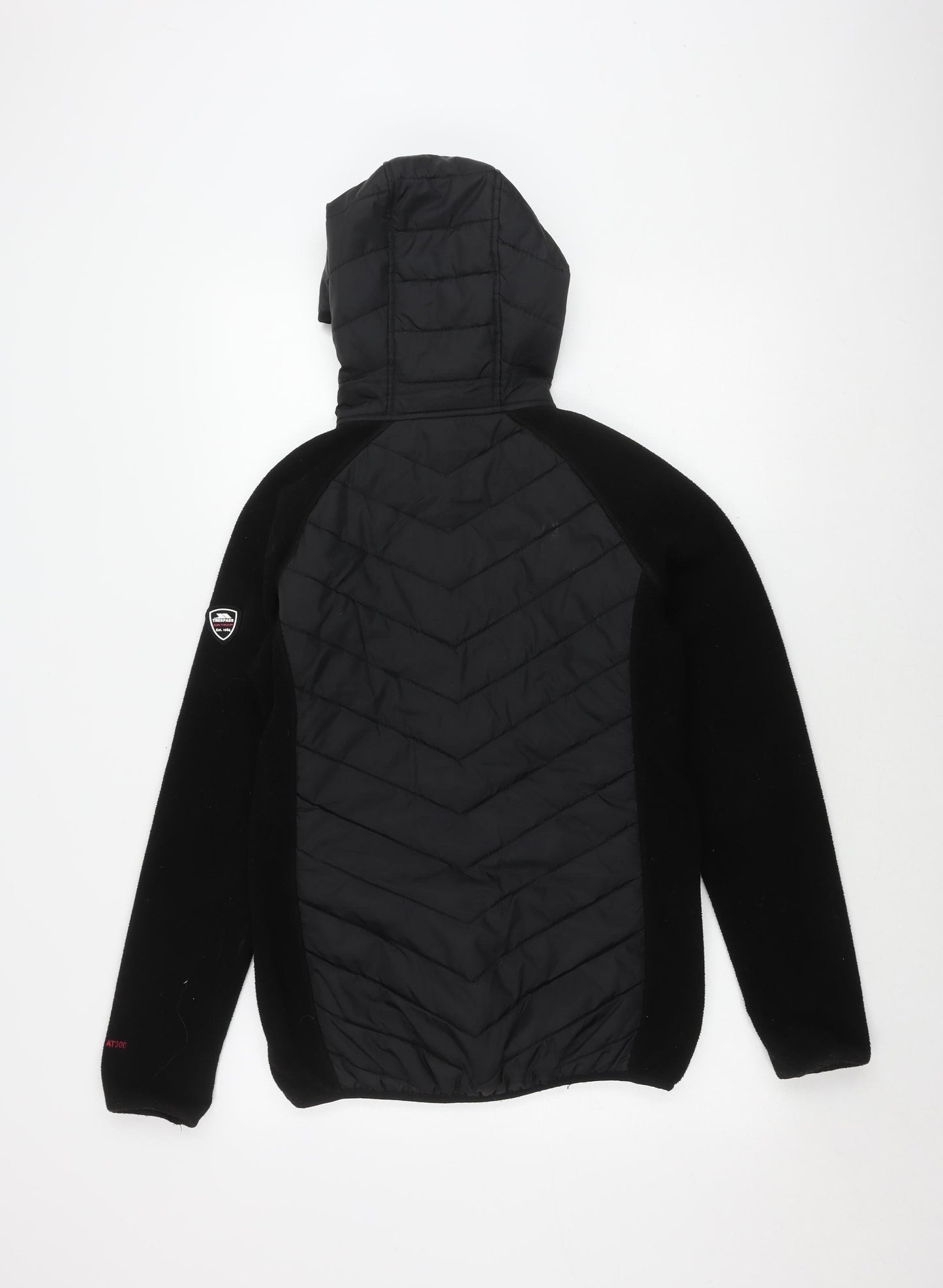 Trespass Women's Black Puffer Jacket, Size M