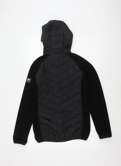 Trespass Women's Black Puffer Jacket, Size M