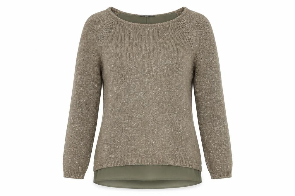 Laura Ashley Women's Beige Pullover Jumper Size 12