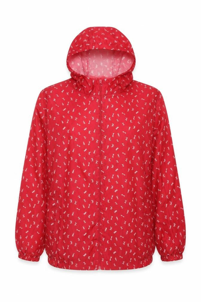 Arctic Storm Women's Red Rain Coat Jacket M