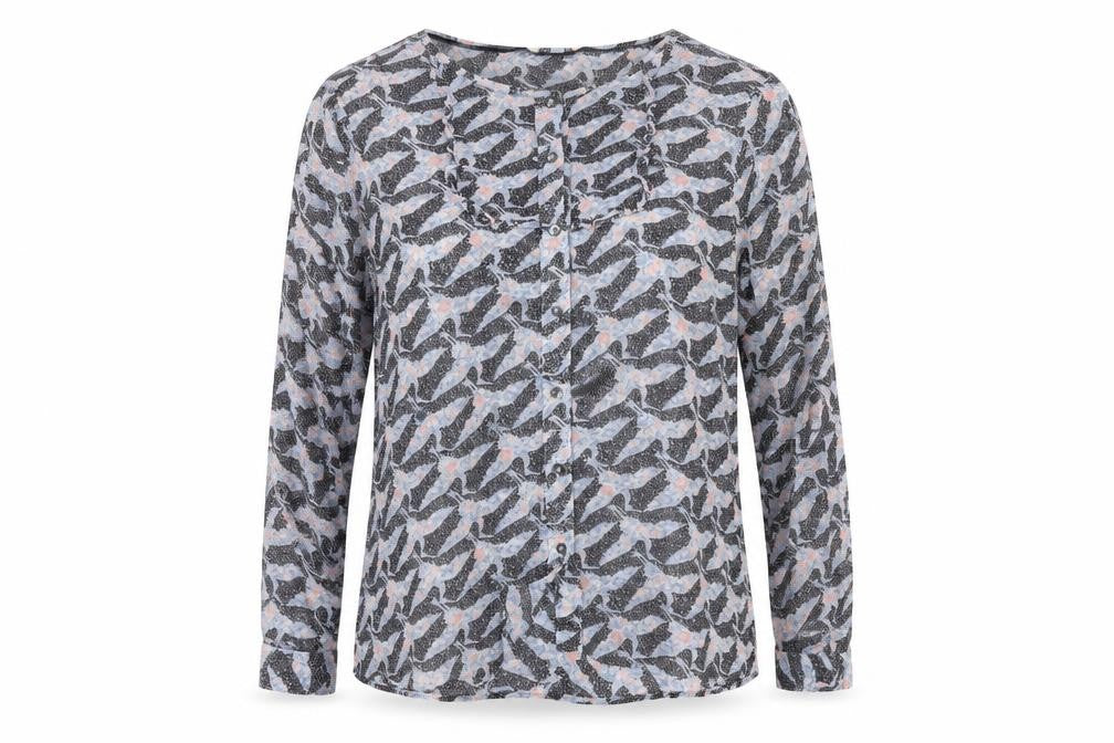 White Stuff Women's Multicoloured Floral Blouse, Size 10
