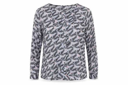 White Stuff Women's Multicoloured Floral Blouse, Size 10