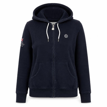 Front view of Henri Lloyd Women’s Black Hooded Jacket S