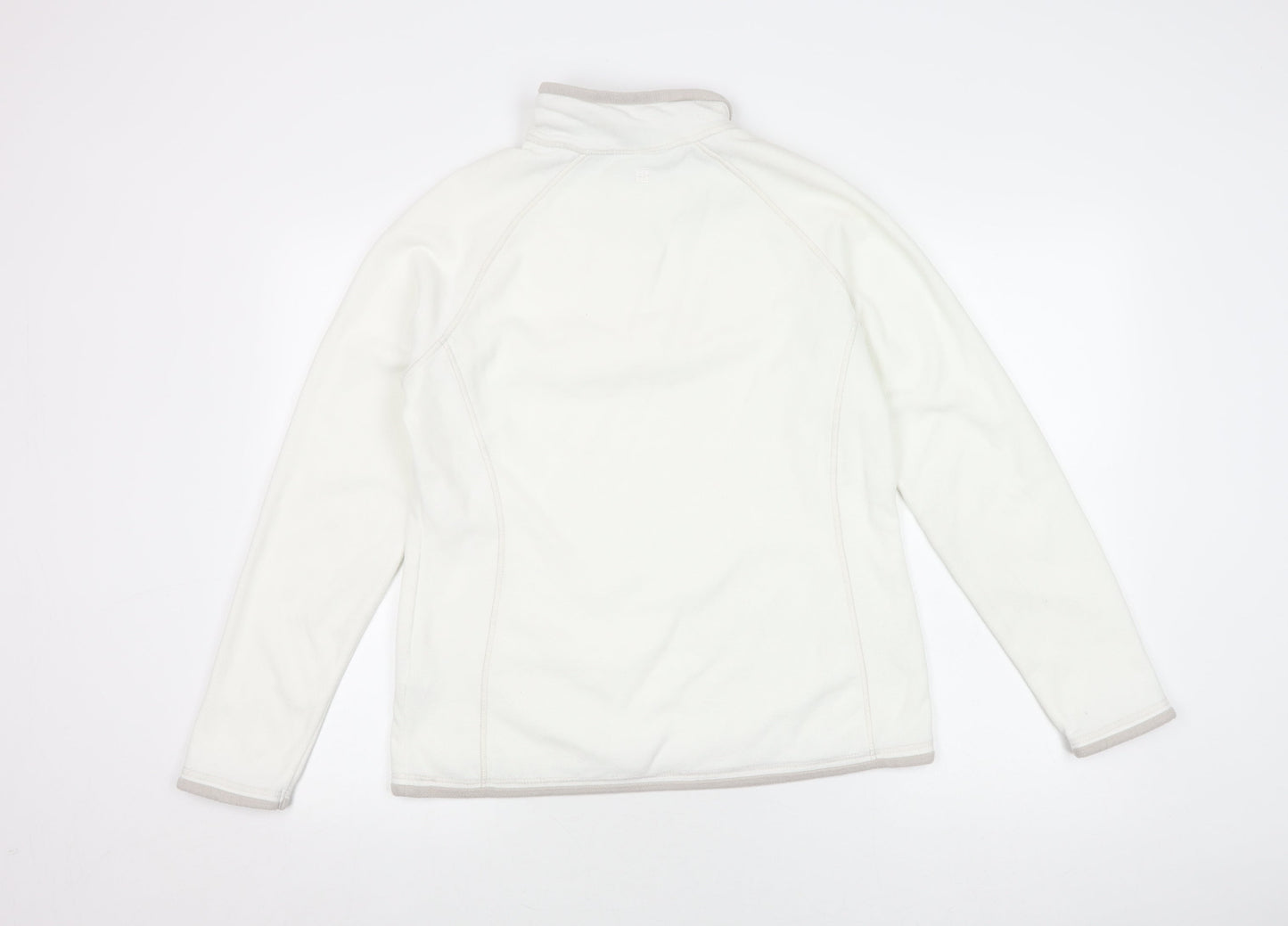 Mountain Warehouse Women's White Fleece Sweatshirt Size 12