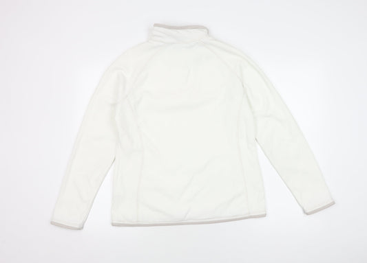 Mountain Warehouse Women's White Fleece Sweatshirt Size 12