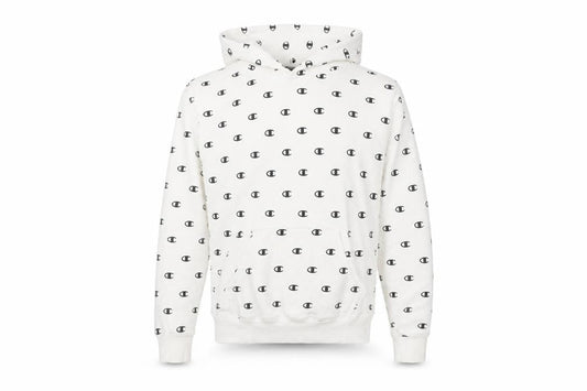 Champion Men's White Pullover Hoodie S