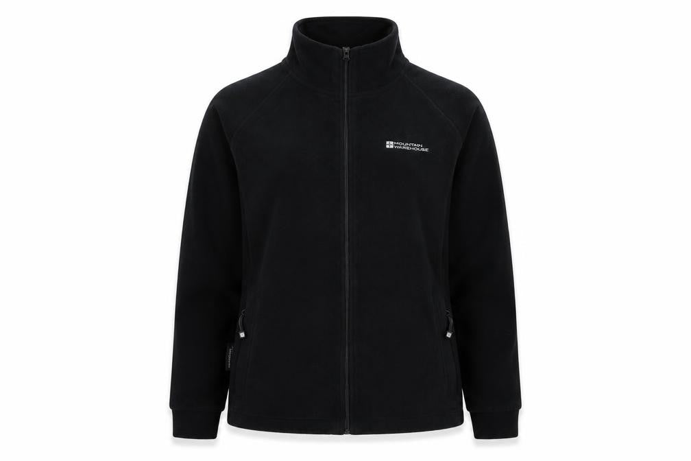 Mountain Warehouse Women's Black Size 12 Fleece Jacket
