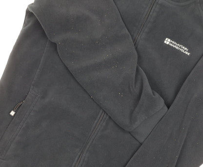 Mountain Warehouse Women's Black Size 12 Fleece Jacket