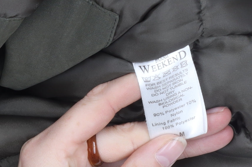 Farah Weekend Men's Green Mid-Length Jacket M