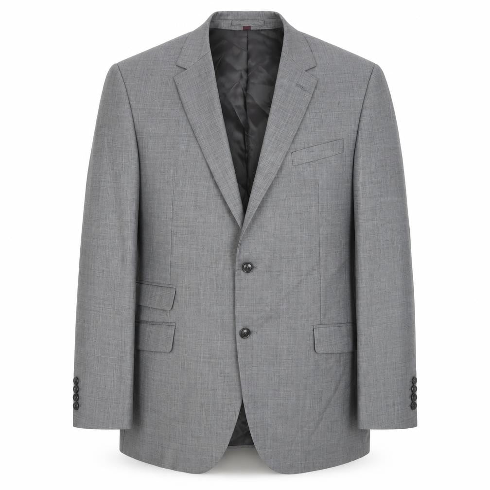 Marks & Spencer Men's Grey Wool Blazer 46 Long