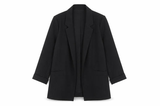 New Look Women's Black Blazer Size 10 Elegant Tailored