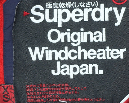 Superdry Women's Blue Windbreaker Jacket XS