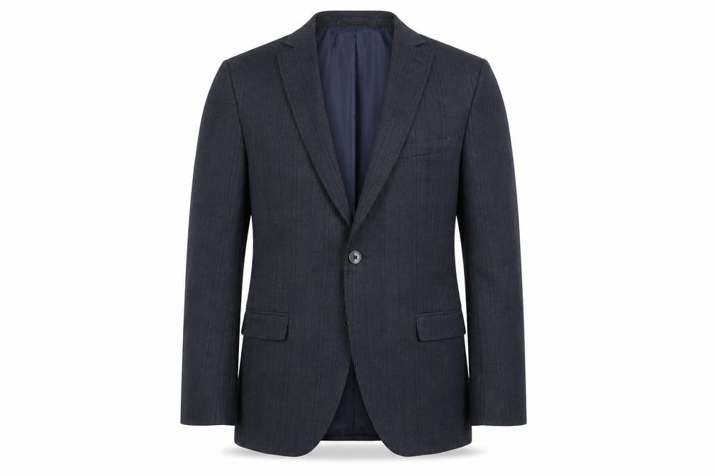 T.M.Lewin Men's Blue Slim Fit Blazer Size 34 Regular
