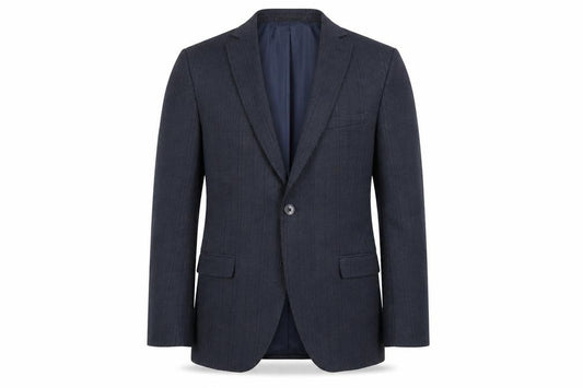 T.M.Lewin Men's Blue Slim Fit Blazer Size 34 Regular
