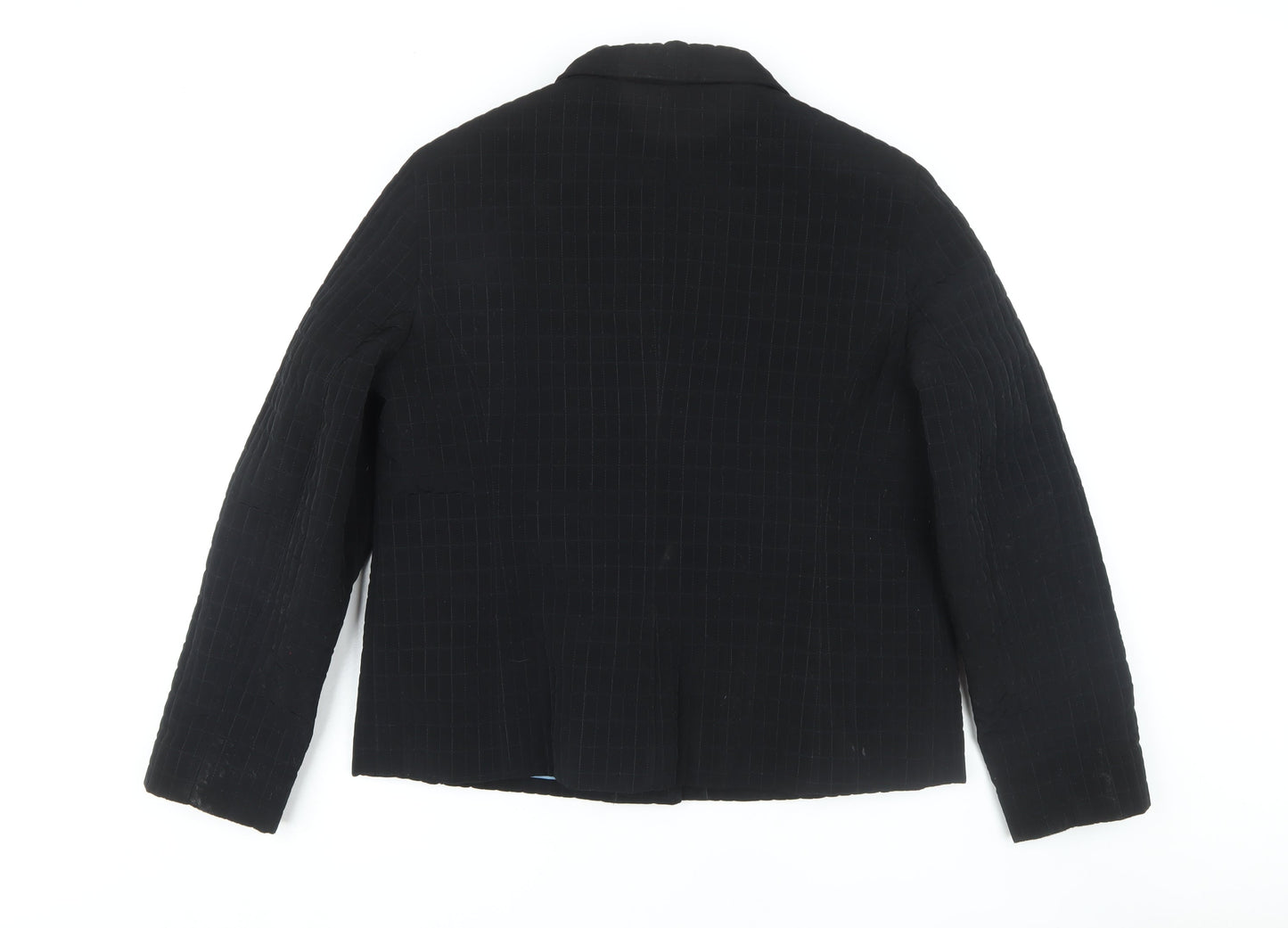 Anne Klein Women's Black Check Jacket XL
