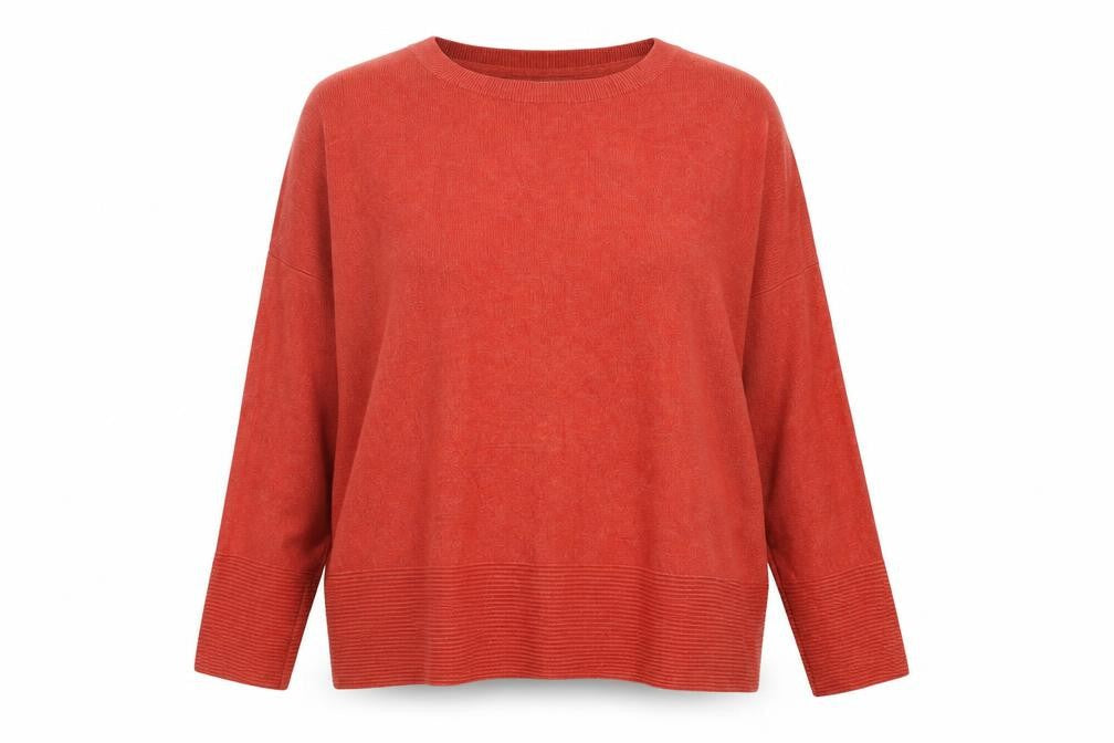 John Lewis Women's Red Pullover Jumper Size 16