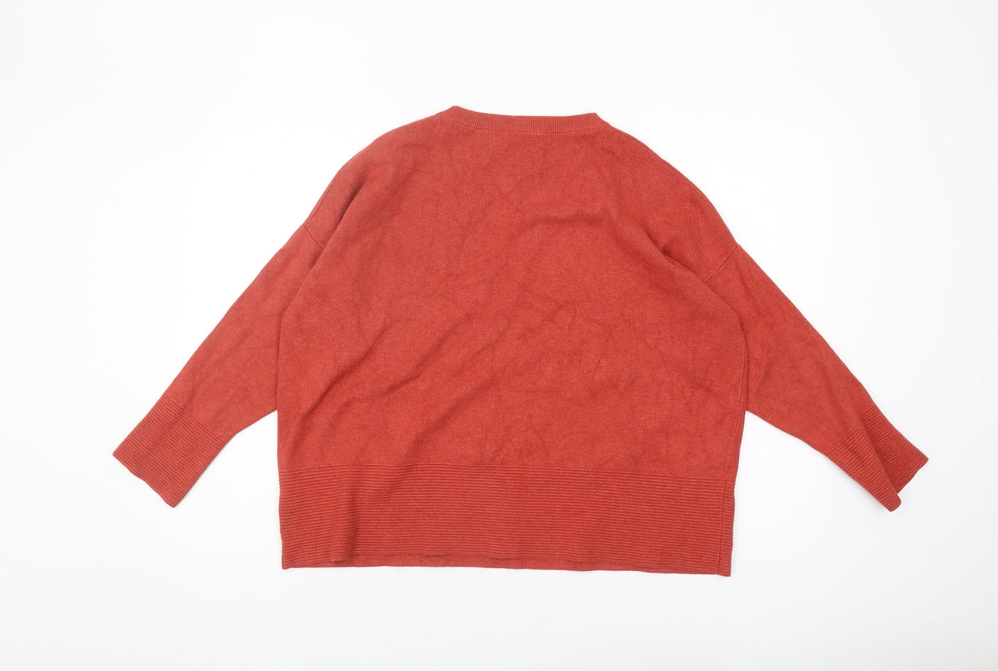 John Lewis Women's Red Pullover Jumper Size 16