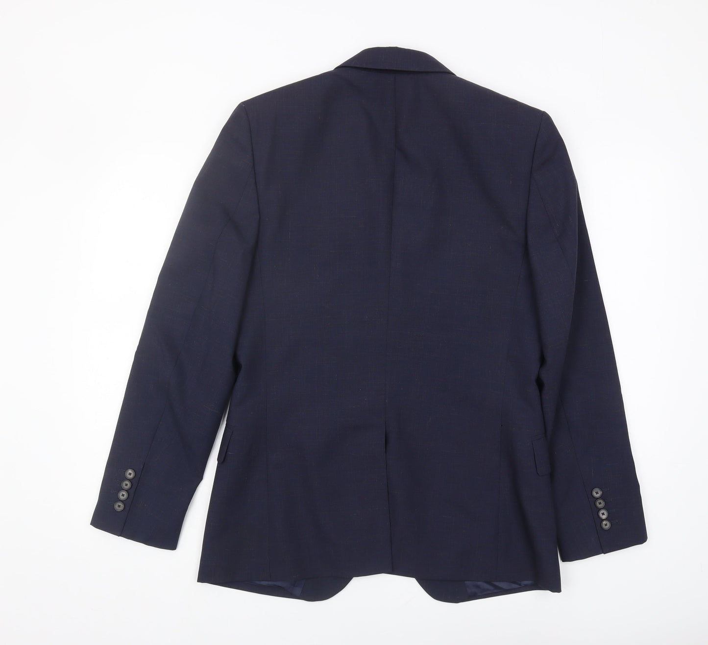 Reiss Men's Blue Slim Fit Blazer, Size 38, Business Jacket