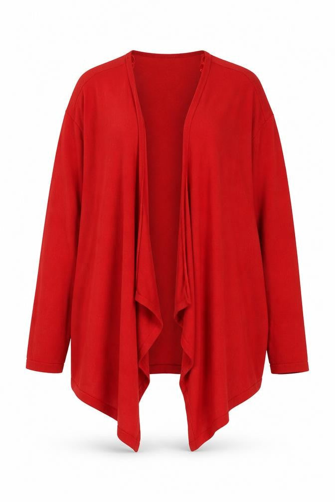 H&M Women's Red Cardigan Size 2XL