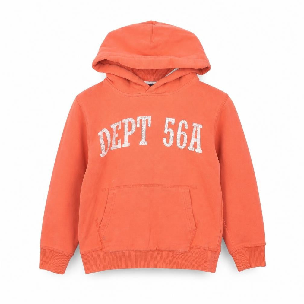 Next Boys Red Pullover Hoodie Size 5 Years with Logo