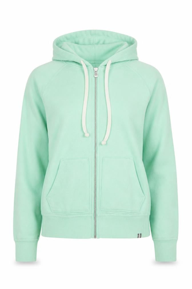 Gap Women's Green Full Zip Hoodie S