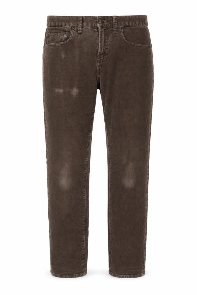 GAP Men's Brown Slim Corduroy Trousers, Size 29