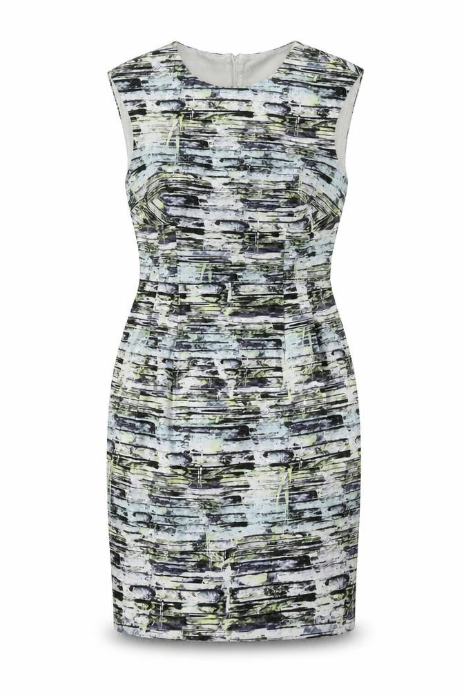 Warehouse Women's Multicoloured Sheath Dress Size 14