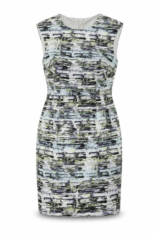 Warehouse Women's Multicoloured Sheath Dress Size 14