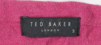 Ted Baker Women's Pink Pullover Jumper Size 10