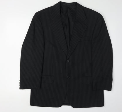 Additional front view of C&A Men's Black Jacket, size 38, Short