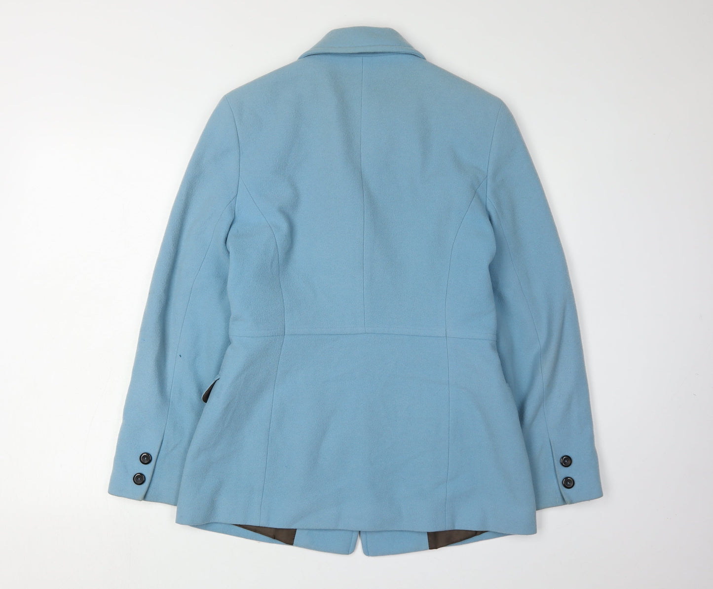 Mexx Women's Blue Wool Blazer Size 12