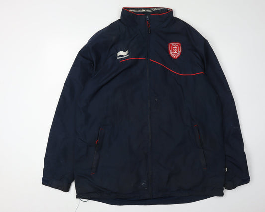 Burdda Sport Men's Blue Varsity Jacket, 2XL