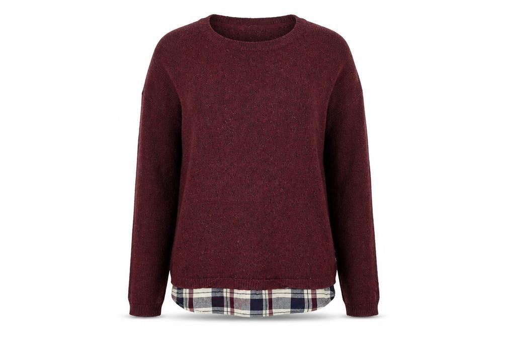 FatFace Women's Red Pullover Jumper Size 6